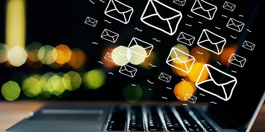 laptop open to emails openvpn